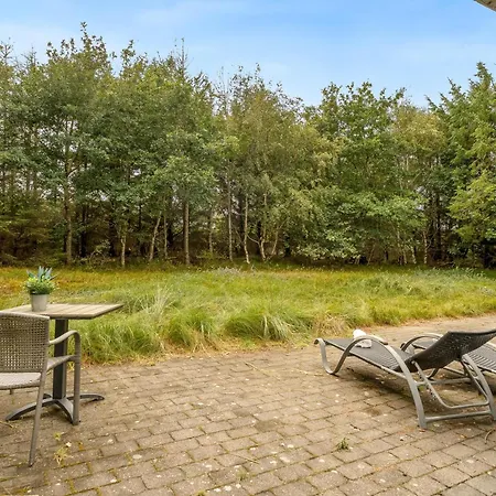 Modernized With Wood-burning Stove And Covered Terrace In Klitmoller Thisted
