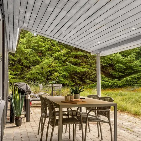 Modernized With Wood-burning Stove And Covered Terrace In Klitmoller Thisted