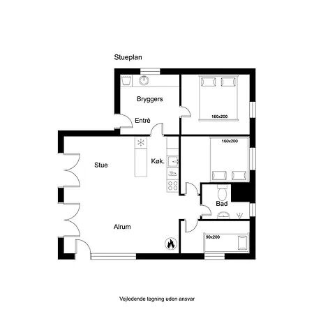 Modernized With Wood-burning Stove And Covered Terrace In Klitmoller Hébergement de vacances *